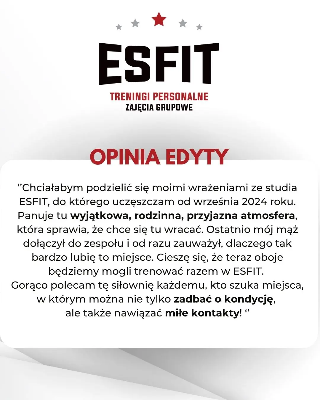 ESFIT STUDIO RADOM Siłownia studio treningu